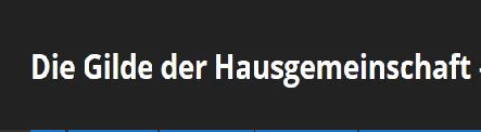 Hausgemeinschaft
